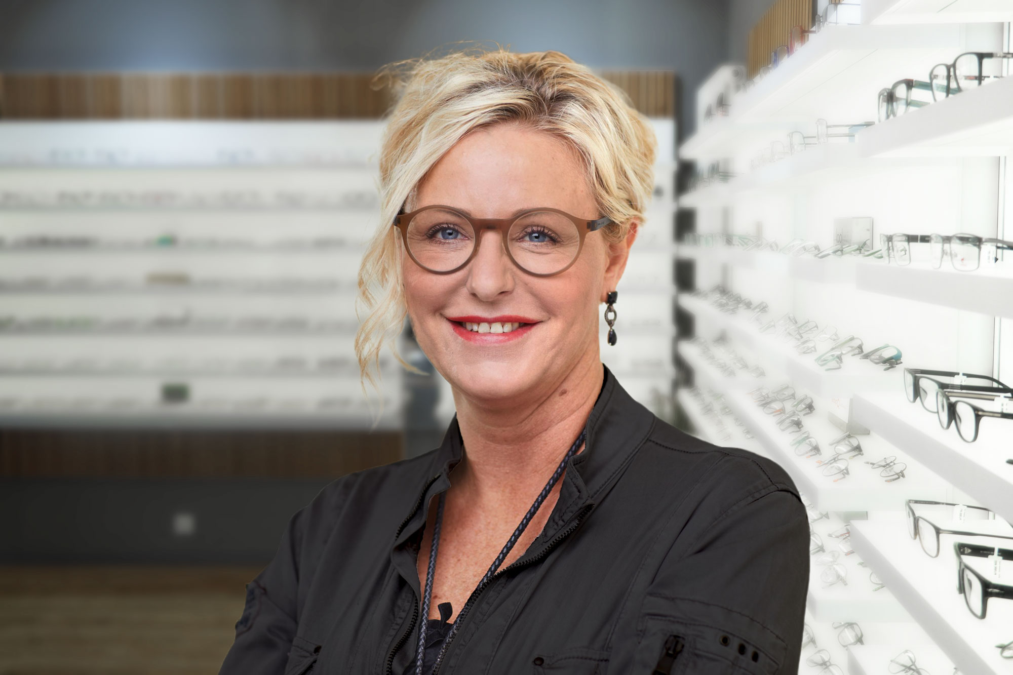 Gabriele Matthies: Verkaufsleitung Optik und Augenoptikerin bei Wichmann Brillen und Hörgeräte in Peine.