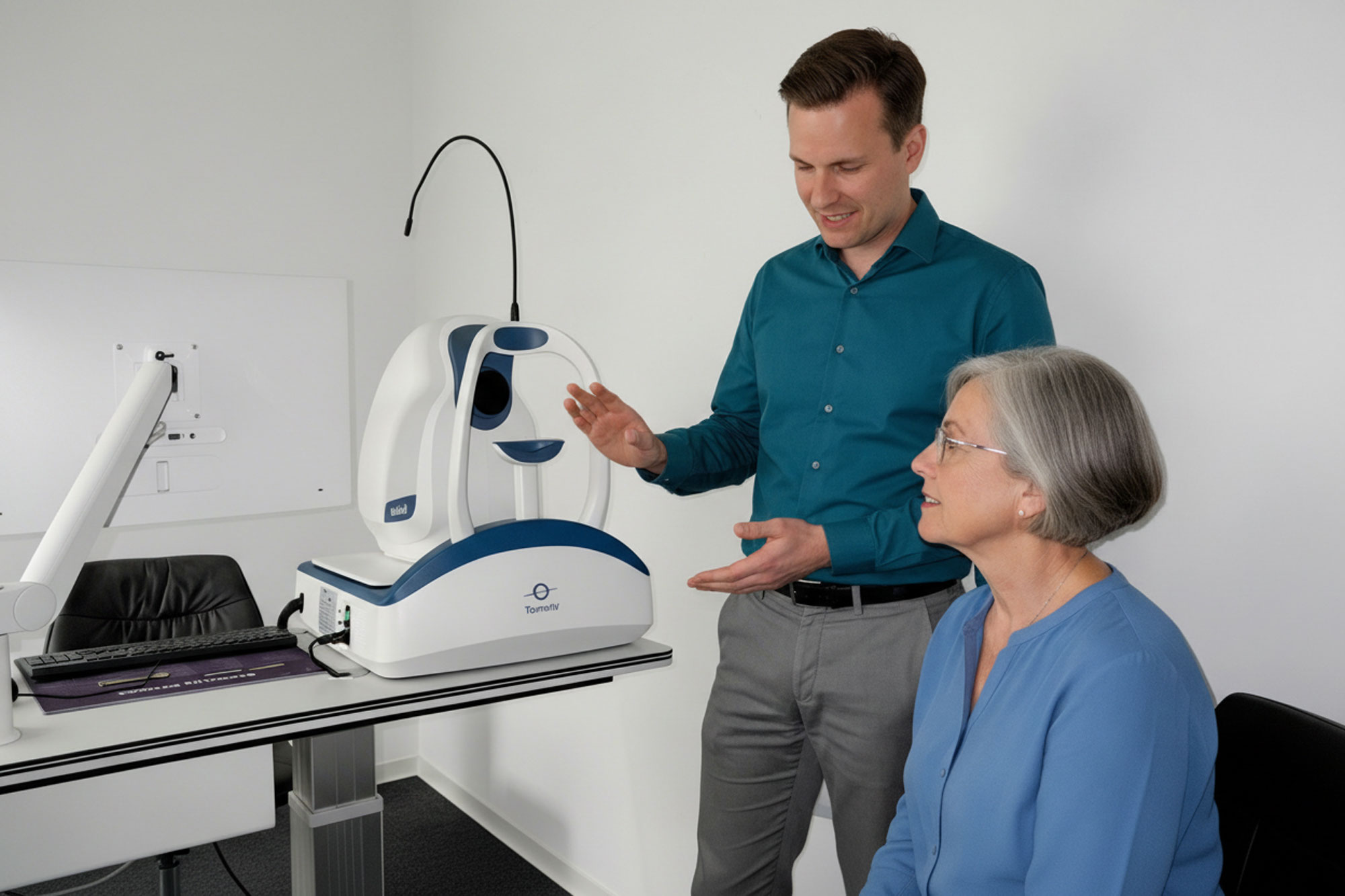 Wichmann Zentrum Peine OCT Scan besprechen klein